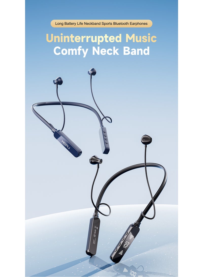 HEPU Neckband Bluetooth Earphone HP-629 - Image 3